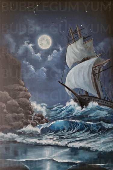 Original 24# Paper series Cape Disappointment - Artist Collection - BGY Decoupage Artisan Print
